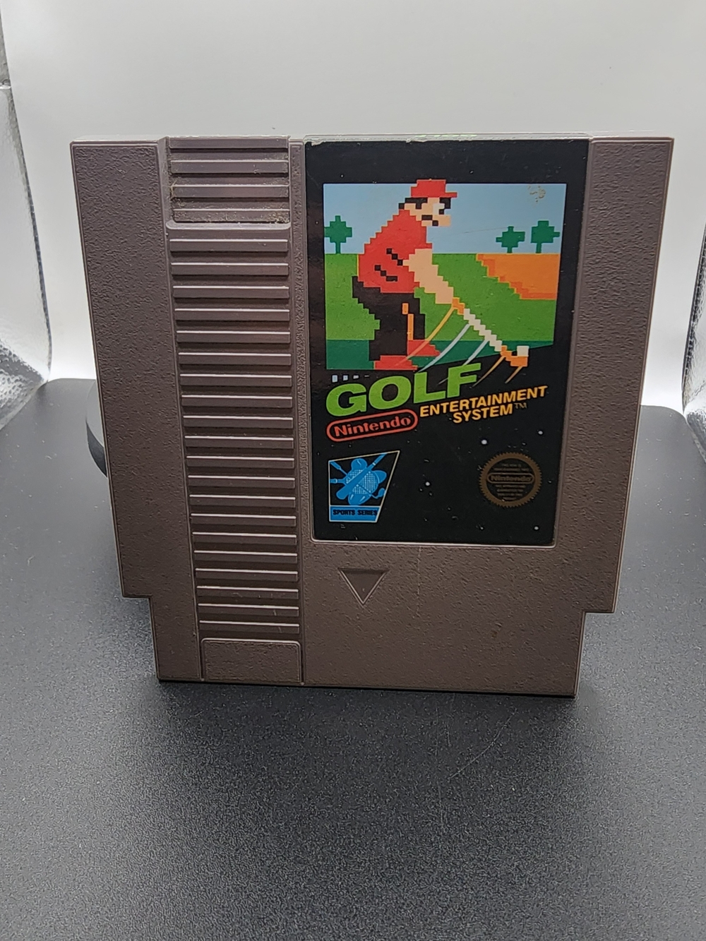 NES GOLF Video Game ( Cartridge Only ) 1985 Nintendo. Tested And Working 5 Screw